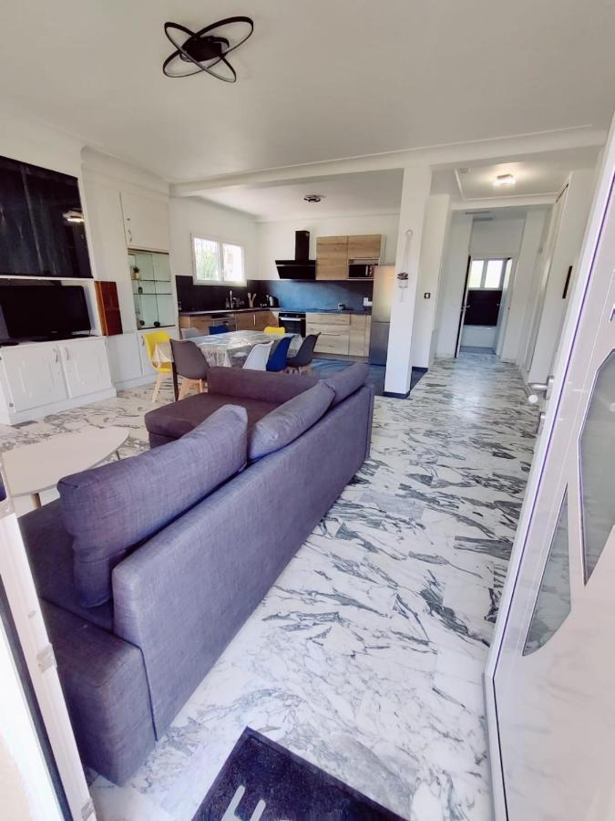 La Villa Castel - Haut De Villa - Parkings- 3 Chambres - 8 Couchages - Jardin - Barbecue Cagnes-sur-Mer Eksteriør billede